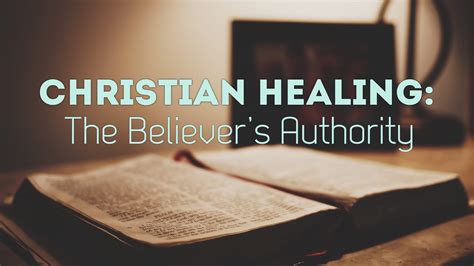 Christian Healing: The Believer's Authority – Anthony Scott Ingram