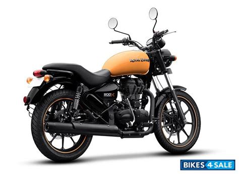 Getaway Orange. Royal Enfield Thunderbird X 500 Motorcycle Picture ...