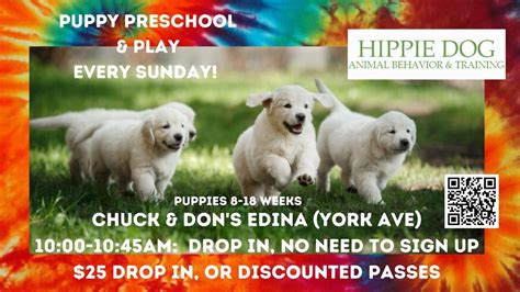 Puppy Preschool & Play (Drop In), Chuck & Don's Pet Food & Supplies ...