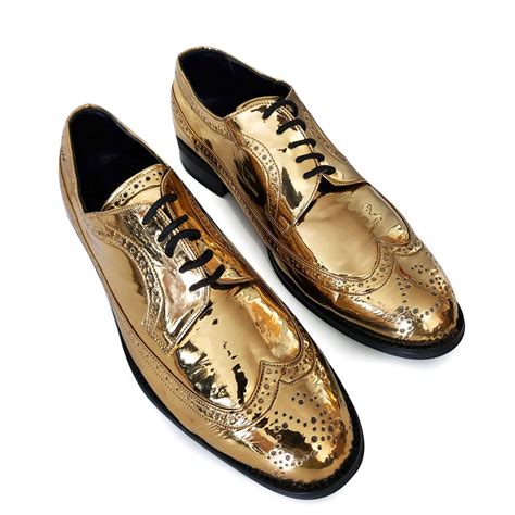 AU Gold Dress Shoe – Sebaa