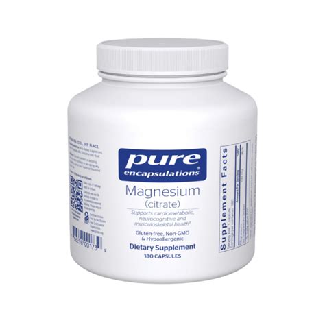 Magnesium (citrate) – Potter's House Apothecary