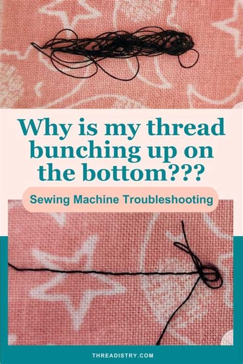 Image result for Sewing Machine Thread Bunches Up Bottom