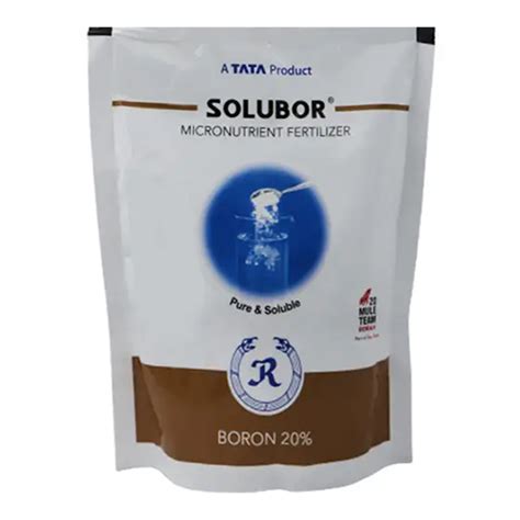 Tata Solubor (Boron 20%) Micronutrient Fertilizer – Agriplex