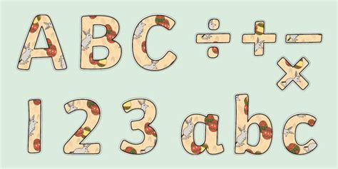 Easter Theme Display Lettering (teacher made) - Twinkl