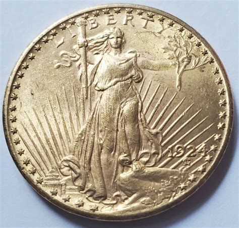 1924 Twenty Dollar Gold Coin