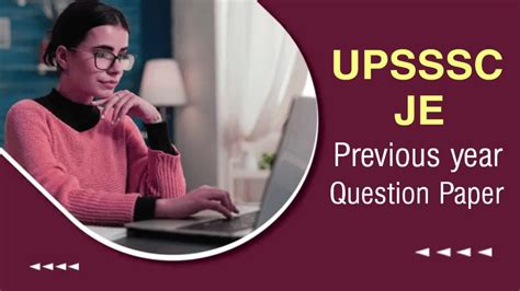 UPSSSC JE Previous Year Question Papers, Download Free PDF Here