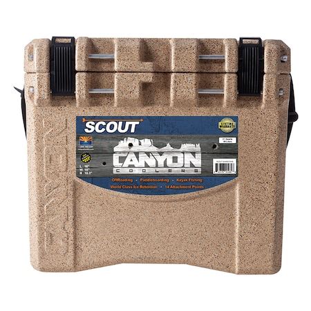 Canyon Coolers Cooler, Scout 22 Sandstone SCT-S | Zoro