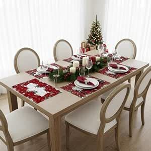 Buy PRAKARTIK BY INDUARTS Red Flower Border Christmas Eco-Friendly ...