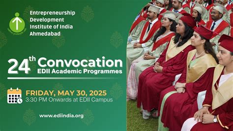 24th Convocation - EDII Academic Programmes, (Via Ahmedabad Airport ...
