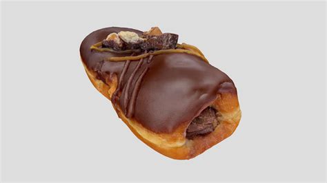 Krispy Kreme Twix Bar Doughnut - Download Free 3D model by ...