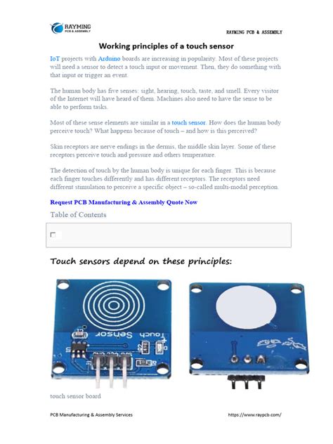 Image result for How Touch Sensor Works