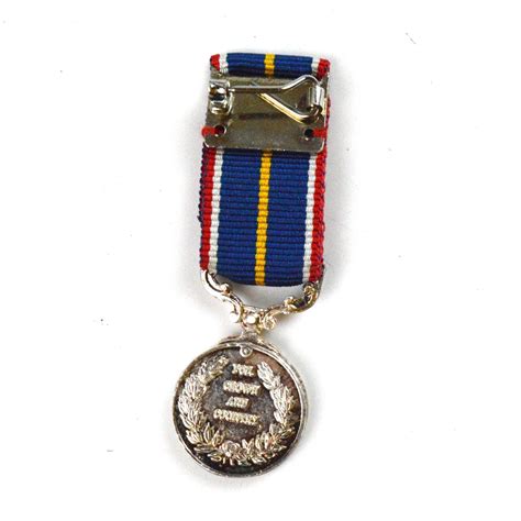 National Service Medal, Miniature - Tenniswood Militaria