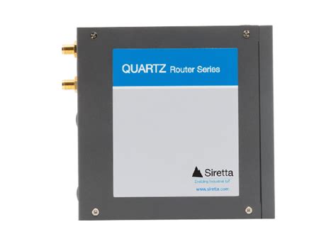 QUARTZ-LTE Dual Port LTE Routers (EU) - Siretta | Mouser