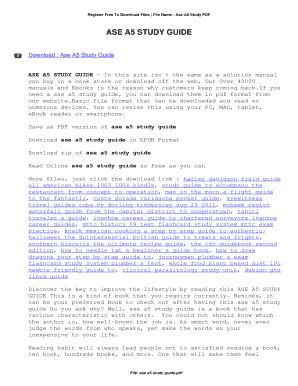 ASE Study Guide 的图像结果