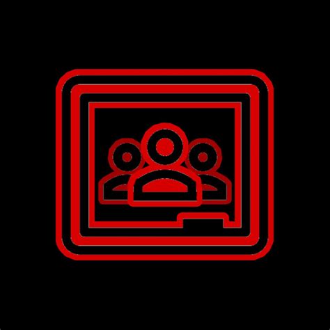 Image result for Google Classroom Class Icon Red