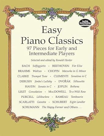 Buy Easy Piano Classics : 97 Pieces For Early And Intermediate Players ...
