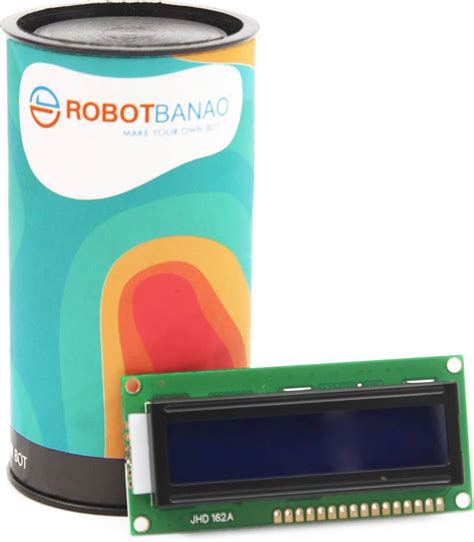 Robotbanao LCD 16x2 Alphanumeric Display (JHD162A) for 8051, AVR ...