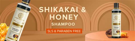 Khadi Shikakai and Honey Shampoo | SLS Free Shampoo Products | pure ...