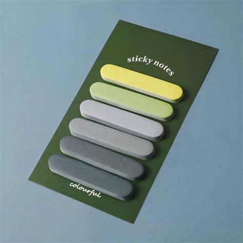 Gradient Colour Sticky Notes