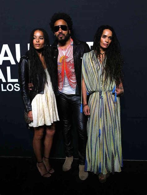 Lenny Kravitz Celebrated 60 With Lisa Bonet and Zoë Kravitz