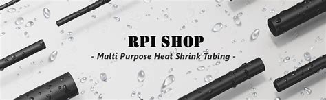 Rpi shop - 50 Pcs Colours Assorted Polyolefin Heat Shrink Tube, For ...
