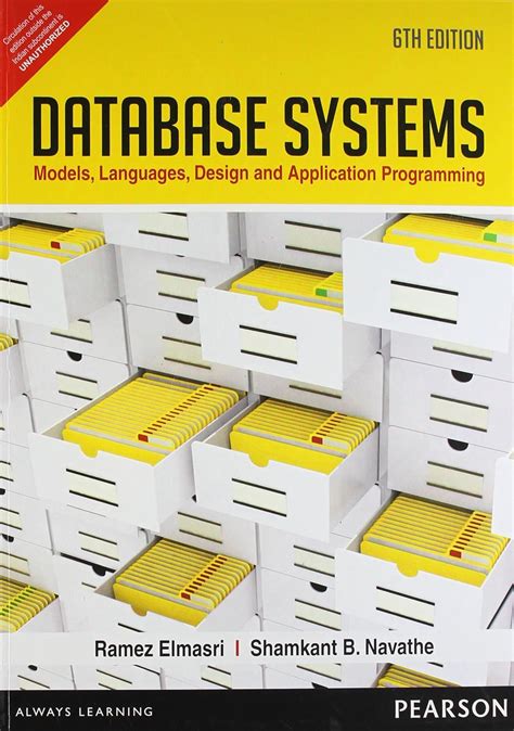 Database Systems: Models,Languages,Design and Application Programming ...