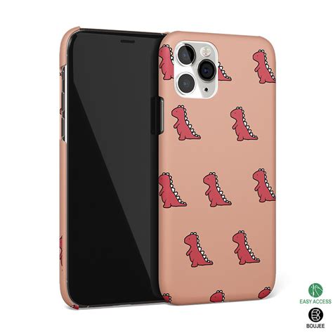 Dino Red Phone Cover | Matte Case – Boujee