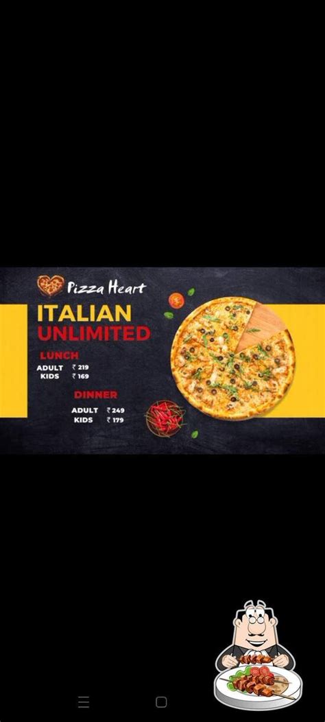 Pizza heart, Vadodara - Restaurant menu, prices and reviews