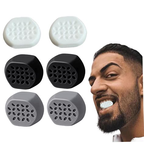 Buy Jawline Exerciser Chew, 6 Pcs Chew Jawline Exerciser Double Chin ...