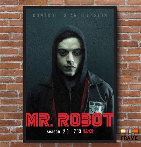 Quadro Pôster Série Mr Robot M1 60x90 | Elo7 Produtos Especiais