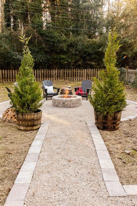 A step-by-step tutorial for a cozy outdoor DIY fire pit + the best ...
