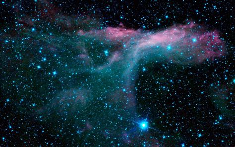 Download Blue Stars In Space Wallpaper | Wallpapers.com