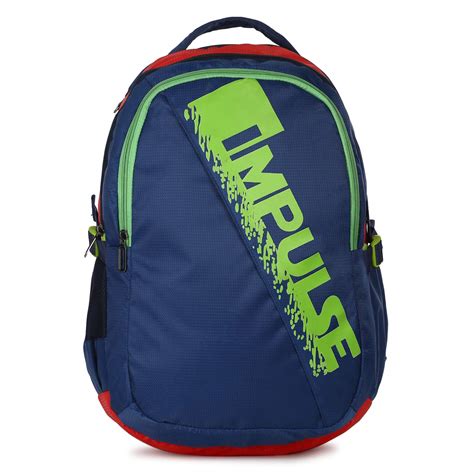 Buy Impulse Waterproof Travelling Casual Backpack Series 30 litres Blue ...