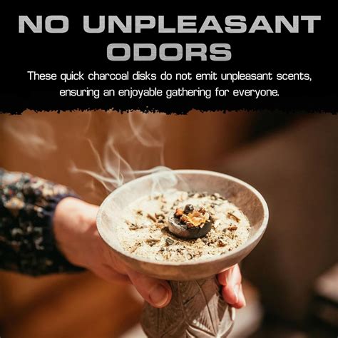 Sunlight Charcoal 100 Pack Instant Light Charcoal Disks - 33mm India | Ubuy