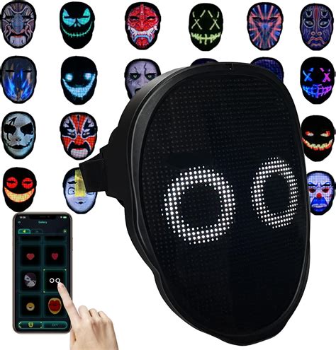 LED Bluetooth Mask 的图像结果