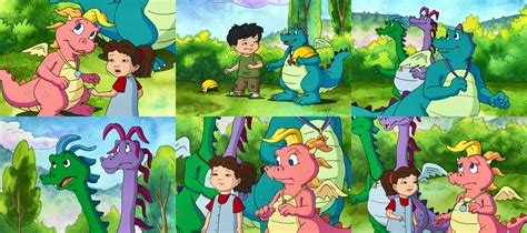 Dragon Tales S2 E5-Cassie Wheezie Zak by GiuDiRosso on DeviantArt