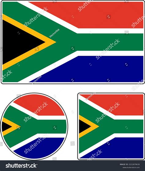 Country Flags Red Blue Green