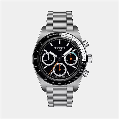 Tissot Men Black Chronograph Watch T1494592105100 – Just In Time