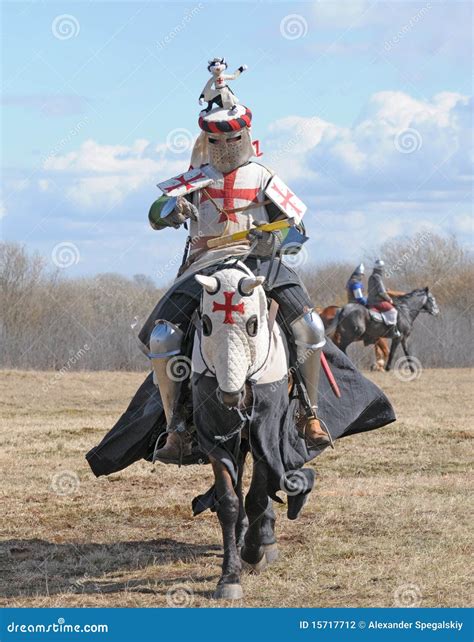The knight on horseback stock photo. Image of joust, guard - 15717712