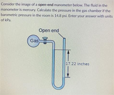 Image result for Open End Manometer