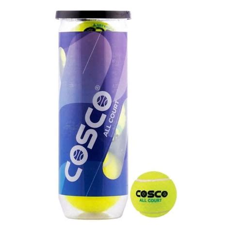 Cosco All Court 3 Tennis Balls Can - 11004 (13 Years till Grown Ups ...