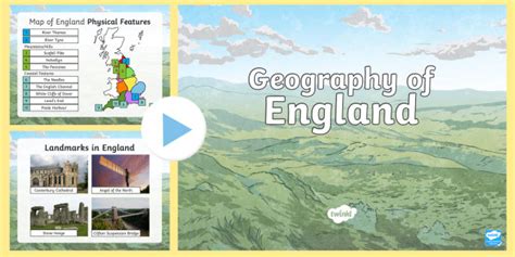 Die Geografie Englands PowerPoint