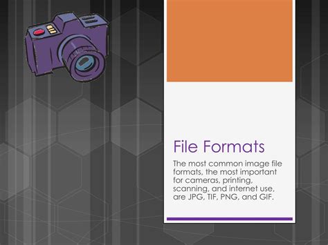 Image result for File Formats PowerPoint Presentation