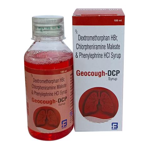 GEOCOUGH-DCP Syrup Sigma Softgel Formulation