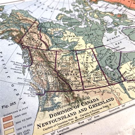 Physical And Political Map Of Canada US/Canada — Mr. Gilbert