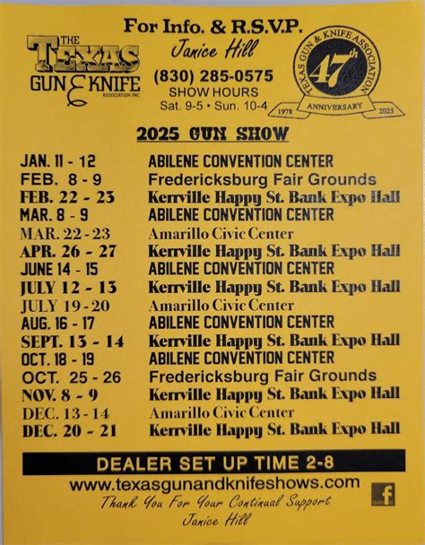 Amarillo Gun & Knife Show 2026 • Amarillo, Texas