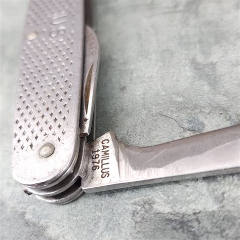 Vintage Camillus U.S. Military Army Multi-Blade Folding Knife 1976 ...