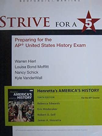 Buy Strive for a 5: Henretta's America's History for the Ap Course Book ...