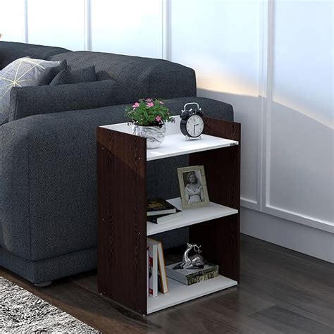 Anikaa Smith Engineered Wood Side Table/Bedside Table/Sofa Side Table ...