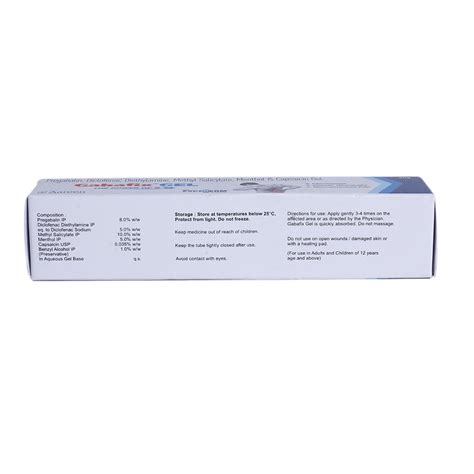 Gabafix Gel | Uses, Side Effects, Price | Apollo Pharmacy